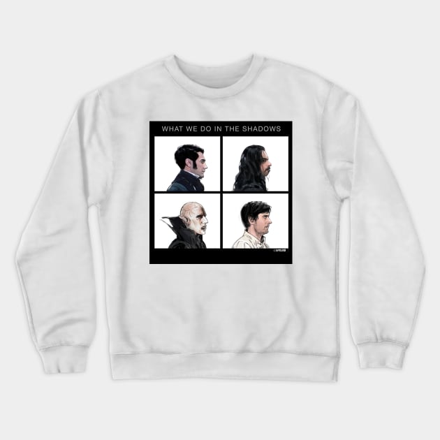 What We Do In The Shadows Crewneck Sweatshirt by spacelord